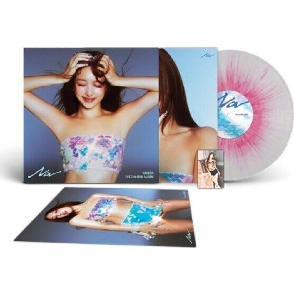 TWICE Nayeon NA TWICE SHOP EXCLUSIVE VINYL LP Pink Haze (POSTER + PHOTOCARD)